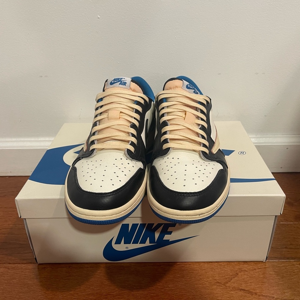 Jordan 1 Low Travis Scott x Fragment | 1:1 UA | Mens 10.5 Gently Used
